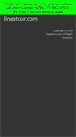 Mobile Screenshot of lingatour.com